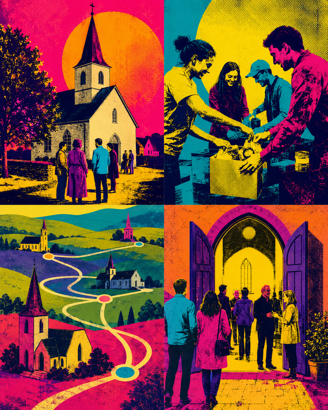 Evangelische Gemeinden zwischen Ort und Region