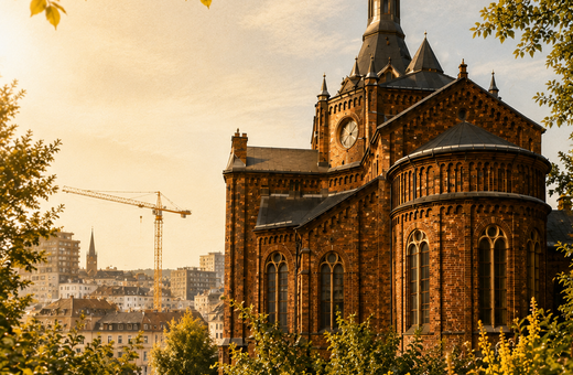 Gottes Baustelle mitten in der Stadt